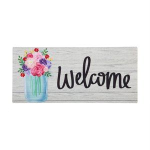 Sassafras Switch Insert Mat - Welcome Flor…
